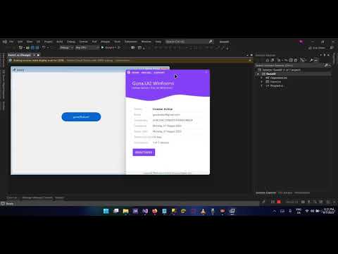 How To Activating Guna UI C#, VB.NET