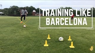 Hey guys! for this session i took some ideas from barca training
sessions, all individual work. these are adaptations of what the
players ...