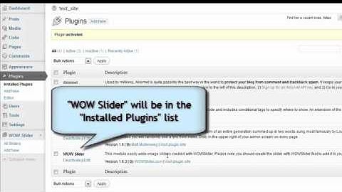 Wordpress Slider Tutorial : How to Add an Image Slider to Wordpress