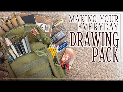 my-plein-air-sketching-go-pack,-what-you-need-in-your-kit!