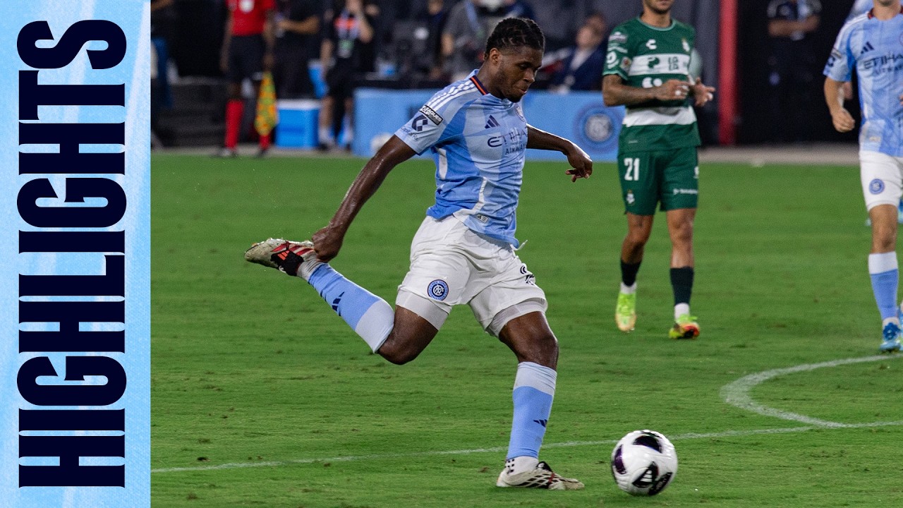 Match Highlights | New York City FC vs. Club Santos Laguna | August 6, 2026