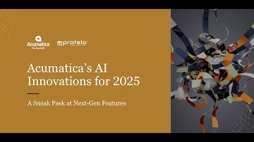 Acumatica’s AI Innovations for 2025: A Sneak Peek at Next-Gen Features