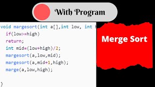 Merge Sort | Sorting Algorithm in Hindi