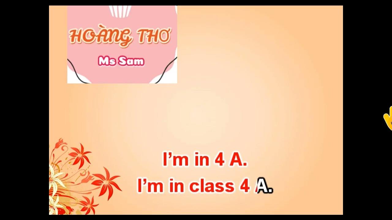 E4 let s sing unit 6 lesson 2 what class are you in youtube