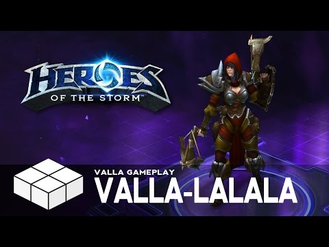 Heroes of the Storm #4 - Valla Gameplay - Valla-lalalalalala