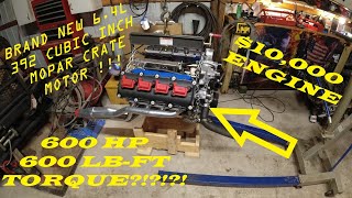 Ram 2500 5.7 Hemi engine swap to 6.4 Hemi & 1st START-UP of 6.4L 392 cubic inch MOPAR Crate Engine!!