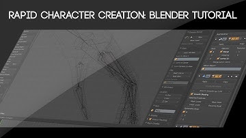 Blender Tutorial: Rapid character creation using the skin modifier and rigify