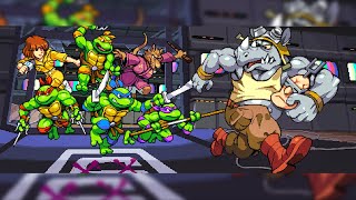 Черепаший паркур | Teenage Mutant Ninja Turtles Shredder's Revenge | прохождение 3