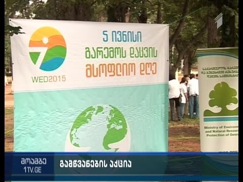 გარემოს დაცვის მსოფლიო დღე აღინიშნება