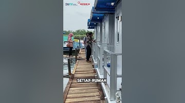 Inovasi Rumah Apung Karya PT PAL Indonesia, Bantu Warga Pesisir Pantai Angke Pluit