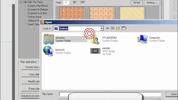 InteriCAD T5 -2D Design - Tile Plan Management