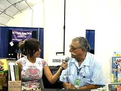 aragonese Sergio Aragones talks about Groo the Wanderer movie on The Lizard Zone