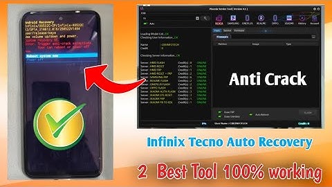 Tecno Infinix Anti Carck Problem Fix SPD MTK Auto Recovery Mode Problem Solution