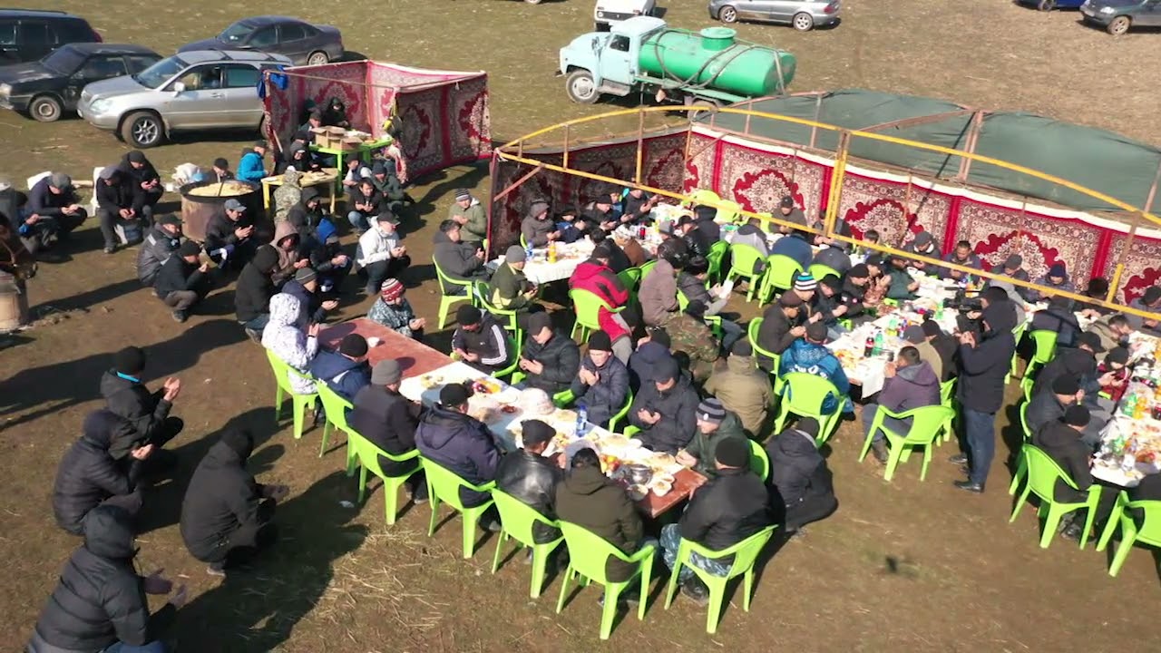 Қазығұрт ауданы 1985 жылғы азаматтар мектеп бітіргеніне 20 жыл толуына ұйымдастырған КӨКПАР тойы