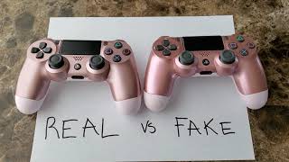 REAL vs FAKE PS4 controller