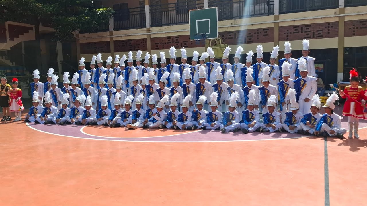 Marching band complettion, in Gelora USM Semarang 2026. SD PL Don Bosco