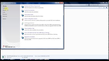 How to install sql server 2008 in win 7