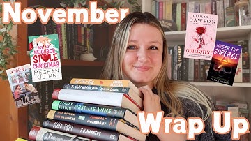 november WRAP UP || the month of physical books! [#Bookmas day 2]