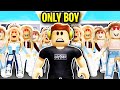 Only boy in all girls school in roblox brookhaven 