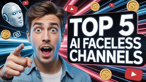 Top 5 AI Faceless YouTube Channels You Can Copy in 2025 (Earn $$$ Without Showing Face!)