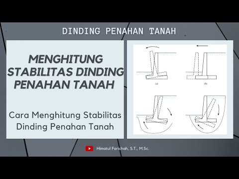 MENGHITUNG STABILITAS DINDING PENAHAN TANAH - Part 2