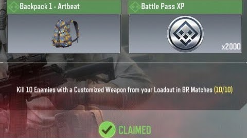 Call Of Duty Mobile Kill 10 Enemies with a Customized Weapon from your Loadout in BR Matches