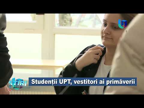 Studenții UPT, vestitori ai primăverii