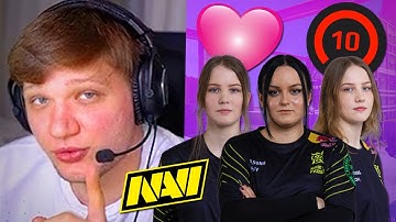 S1MPLE & FEMALE NiP REUNITED ❤️ - s1mple Plays Level 10 FACEIT w/ NiP Impact Again | S1MPING!?