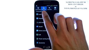 Samsung Galaxy S4 - How Do I Change Notification Panel Shortcuts