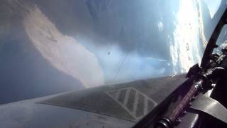 F/A-18F leading edge extensions (LEX) vortices