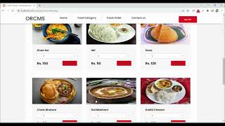 Online Railway Catering Management System using PHP and MySQL | PHPGurukul