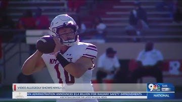 Video alleges NMSU QB Diego Pavia urinates on Lobos