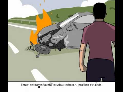 Gambar Animasi Mobil Berjalan Menggunakan Tombol Action 18 