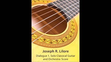 Dialogue 1: Solo Classical Guitar and Orchestra