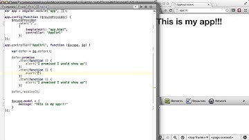 Egghead.io - AngularJS - Promises