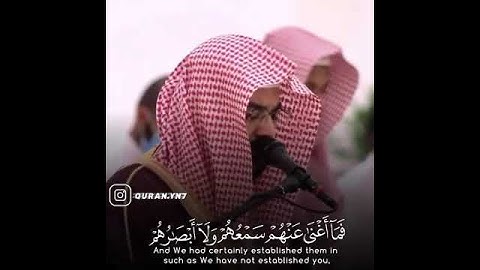 ناصر القطامي سورة الاحقاف … #القرآن_الكريم #ناصر_القطامي #الشيخ_ناصر_القطامي #القارئ_ناصر_القطامي