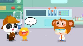 🌈 Baby Panda Kids Math Adventure: Spotting Differences - BabyBus Gameplay screenshot 1