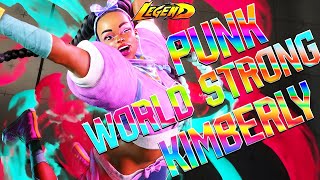 Street Fighter 6 🔥PunkDaGod Kimberly Destructive Gameplay !