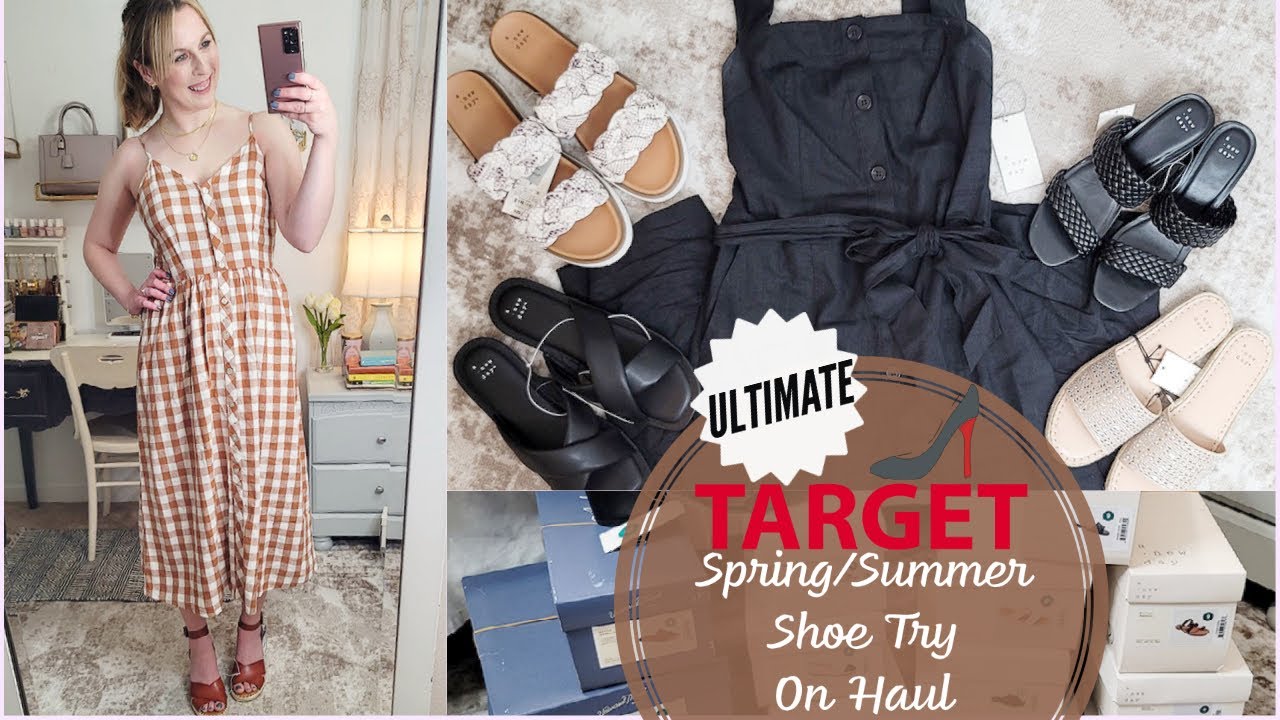 Ultimate Target Spring & Summer Shoe Try On Haul | Sandals, Wedges, Sneakers, & More | Lindsey Loves