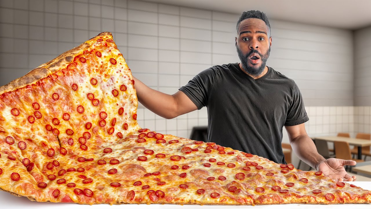 I Ate A GIANT 10ft Pizza