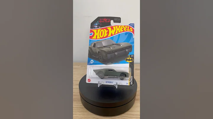The Batmobile from The Batman Movie Hot Wheels #batman #TheBatman #HotWheels #DieCast #DCComics #