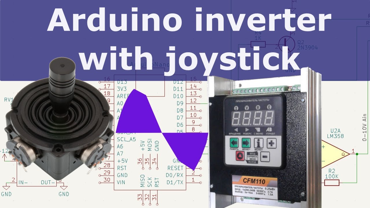 🚩Arduino inverter with joystick - YouTube