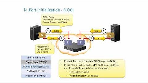 Brocade \ Cisco Port Login or Fabric Login process