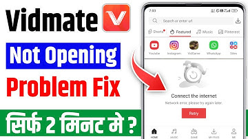 Vidmate app is not opening | how to fix vidmate not working | vidmate not opening problem