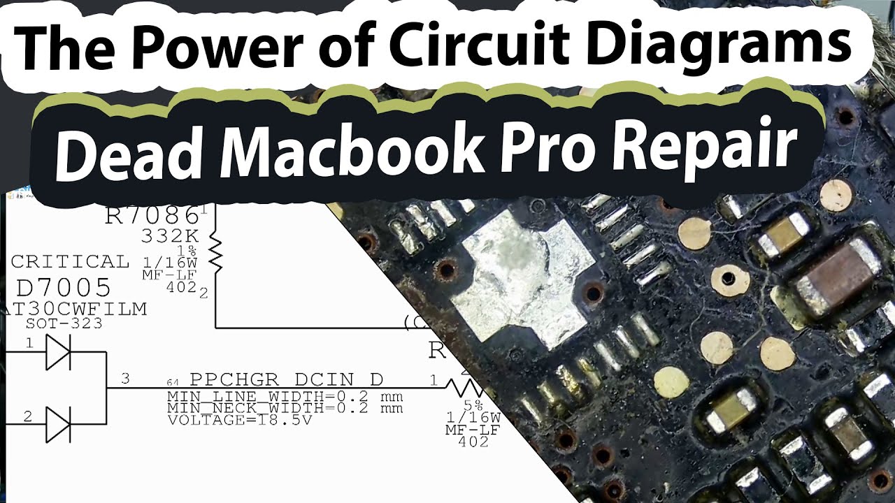 2012 Macbook Pro Laptop No Power Repair Using Schematics And Circuit Board Diagram Youtube