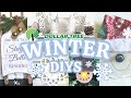 5 Gorgeous Dollar Tree WINTER DIY Home Decor | High End Winter Crafts | Neutral Winter Home Decor