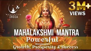 MAHALAKSHMI MANTRA 108 Times | for GROWTH, WEALTH, PROSPERITY & SUCCESS, Removes FINANCIAL BLOCKAGES screenshot 3