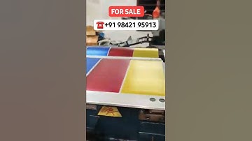 🌈|SHIKI PC-45 30|JAPANESE IMPORTED USED CRASS BED LABEL PRINTING MACHINE BARCODE DIE CUTTING MACHINE