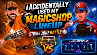 Accidentally Used My Magicshop Lineup | Strike Zone Battle ⚠️⚾