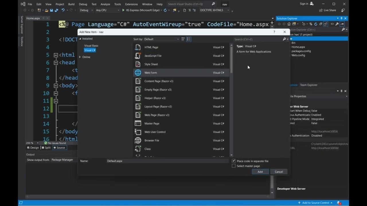 Sitemap Control using Asp Net using C# | SiteMap in C#? | Which file is ...